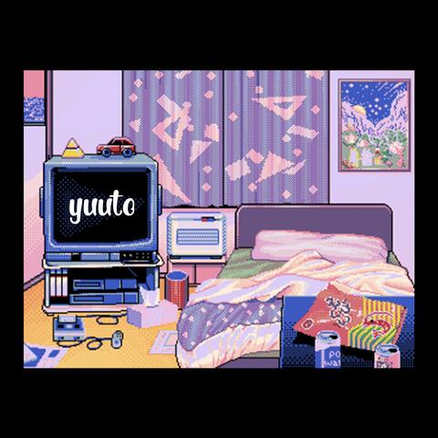 light rain / purple sunset / and yuu too