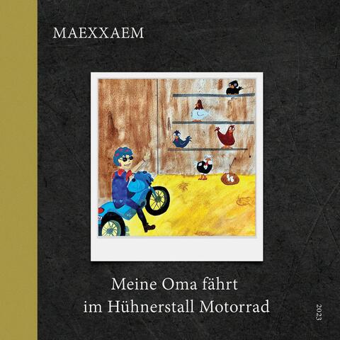 Meine Oma fährt im Hühnerstall Motorrad