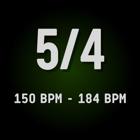 5/4 (150 to 184 BPM)
