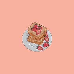 Strawberry Toast :)