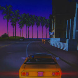 Midnight summer in Vice city
