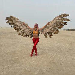 Burning man