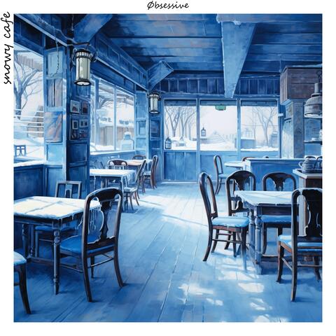 snowy café