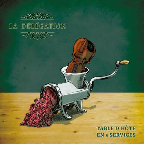Table d'hôte en 5 services