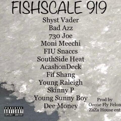 Fishscale 919 (feat. Bad Azz, 730 Joe, Moni Meechi, FIU Snaccs, SouthSide Heat, AcashonDeck, Fif Shang, Young Raleigh, SKINNY P, Young Sunny Boy & Dee Money)