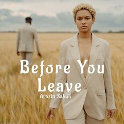 Before You Leave