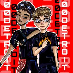 00DETROIT (feat. koke) (speed up+ reverb)