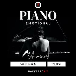 Emotional Piano in A minor Backing Track