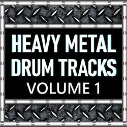 Heavy Metal Drum Track 107 BPM Metal Drum Beat Backing Track (Track ID-52)
