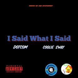 I Said What I Said (feat. Coolie Sway)