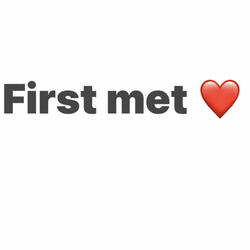 First met