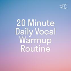 WARMUP #5: 1-2-3-4-5-4-3-2-1 / Bah Sound