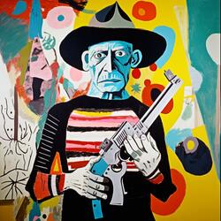 I DREAMT PABLO PICASSO PULLED A GUN ON ME