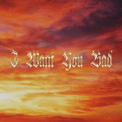 I Want You Bad