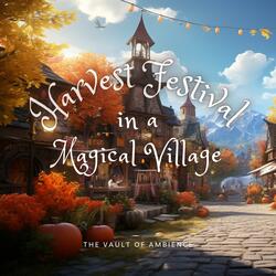 Harvest Festival in a Magical Village