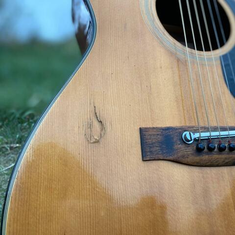 the broken instrument