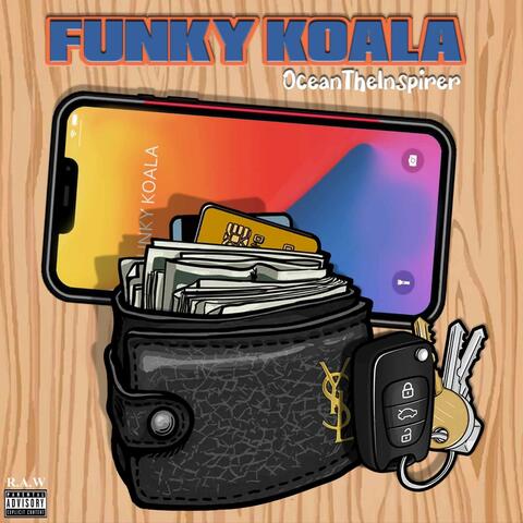 Funky Koala (Phone, Wallet, Keys)