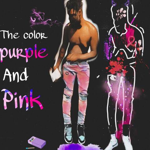 The color purple and pink