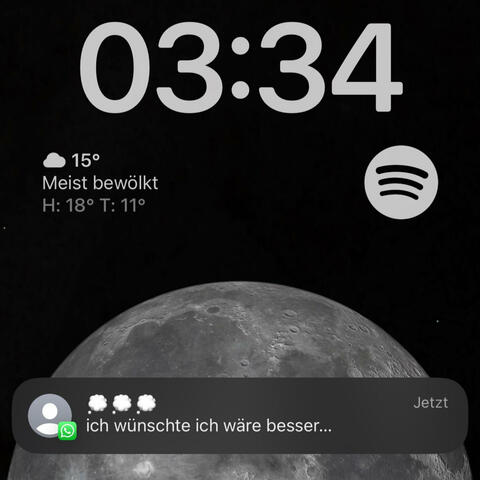 ich wünschte ich wäre besser