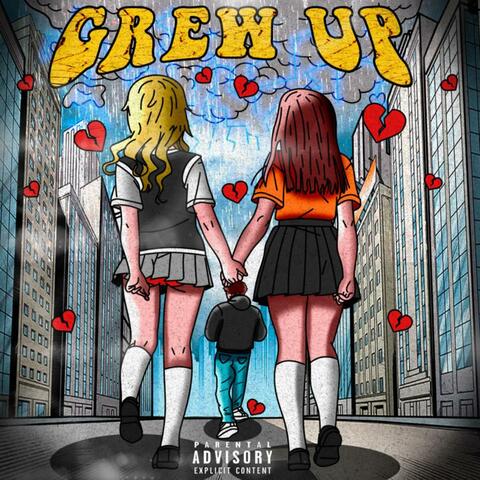 grew up