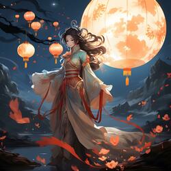 The Legend Of Chang'E: Mid-Autumn Festival (feat. Osaka-Sunset)