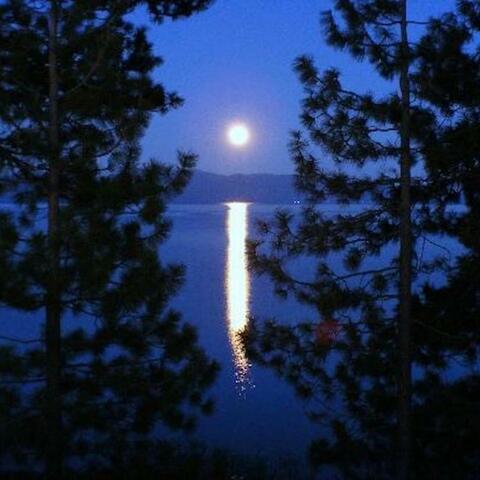 Full Moon On Lake Tahoe