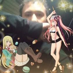 pretty anime girl