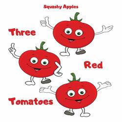 Three Red Tomatoes
