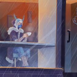 Rainy Day Café (feat. Aphenix)