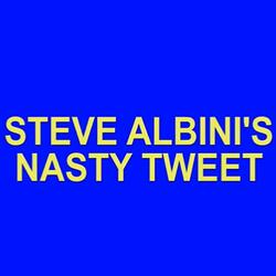 Steve Albini's Nasty Tweet