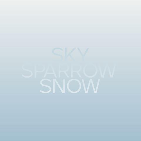 Sky Sparrow Snow