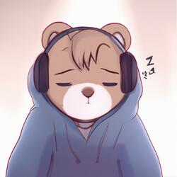 sleepy capybara
