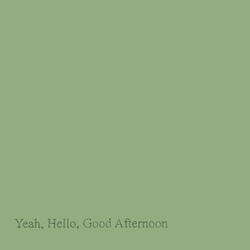 Yeah, Hello, Good Afternoon