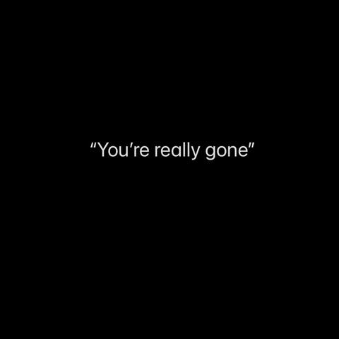 You're really gone (Acoustic )