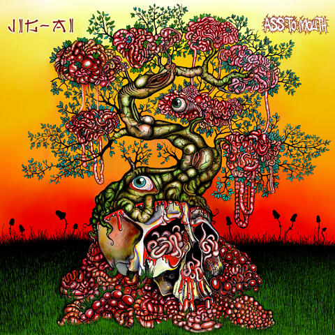 JIG​-​AI / ASS TO MOUTH Split 10"LP (Jig​-​Ai part)