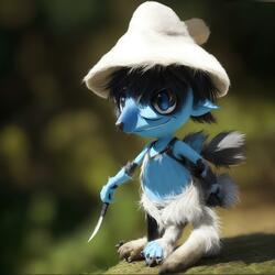 Me presento soy Smurf Cat