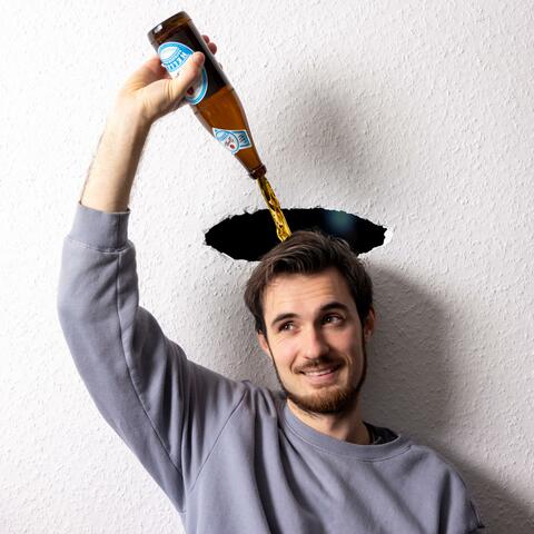 Bier in mein Kopf