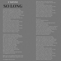 So Long
