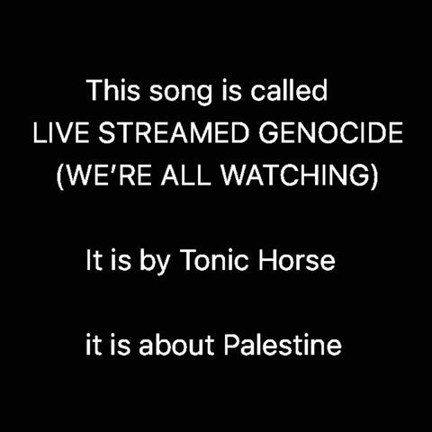LIVE STREAMED GENOCIDE (WE'RE ALL WATCHING)