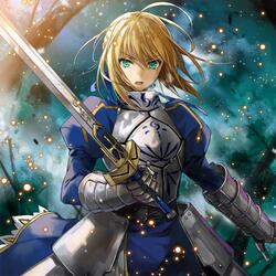 Anthem of a Femboy Servant: Saber Class