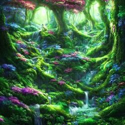 Tranquility In The Woods