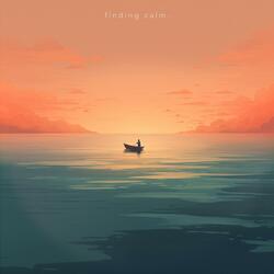finding calm.