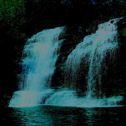 Cascade in Shade