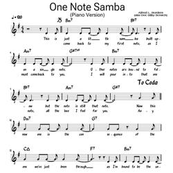 One Note Samba