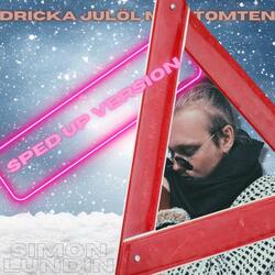 Dricka julöl med tomten