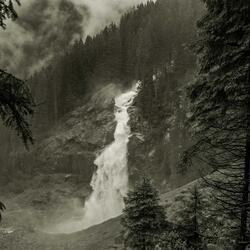 Forest waterfall beat