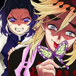 Douma vs Shinobu Rap. Mariposa de Hielo