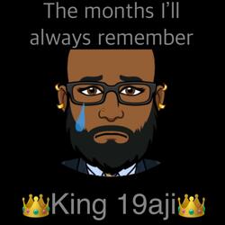 The months l'll always remember