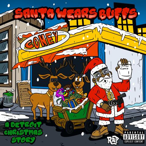 Kuniva Presents Santa Wears Buffs (A Detroit Christmas Story)