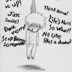 she asked if i'm okay, i said no